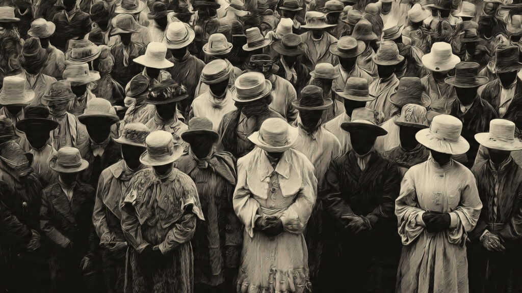 The Headless Crowd Photo