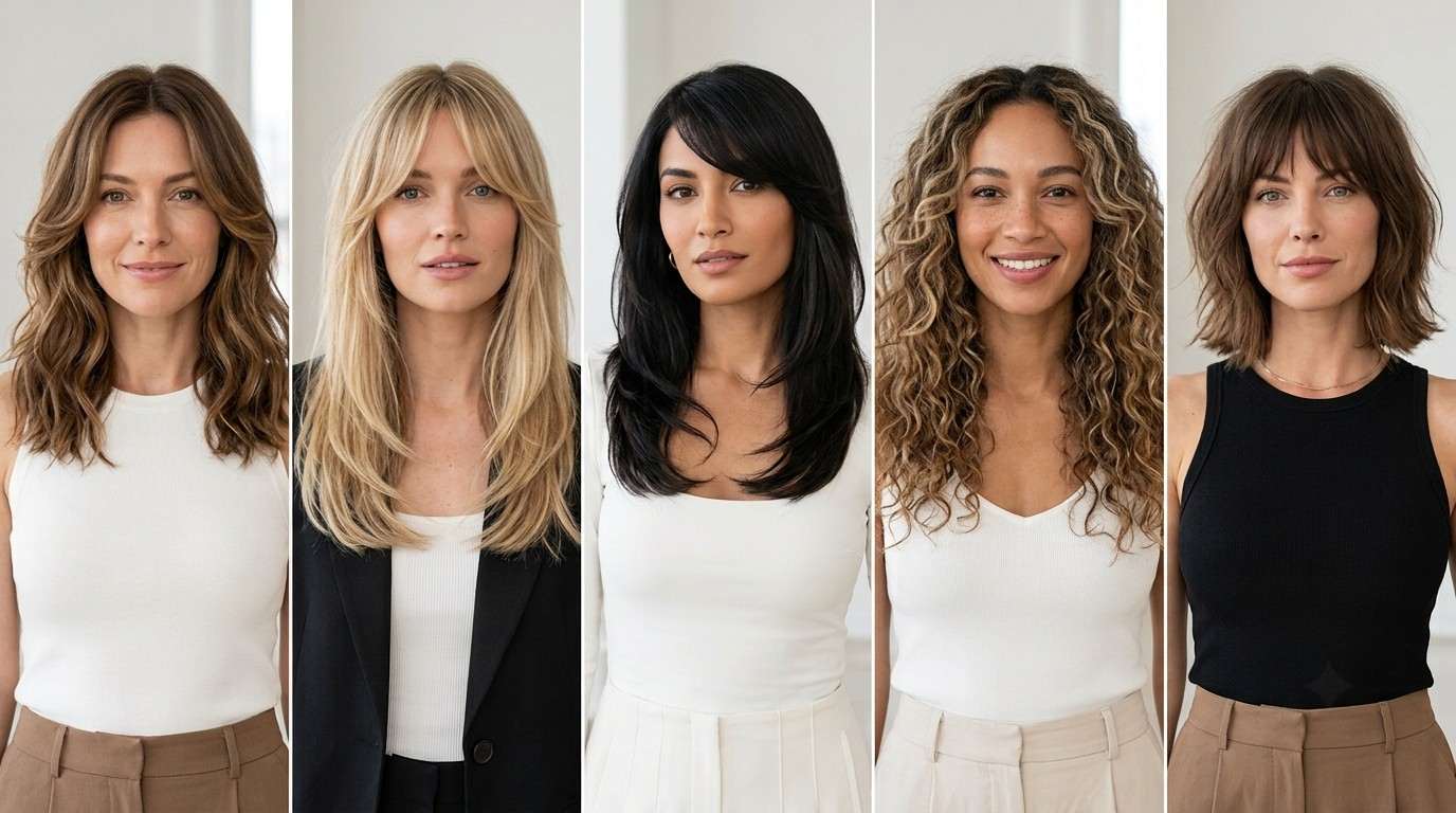 5 Face-Framing Hairstyles to Refresh Your Look